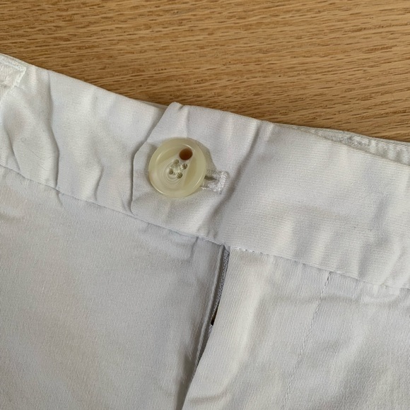 Banana Republic White Shorts Size 0 Martin Fit - Picture 3 of 13